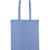 Recycled cotton shopper long handle