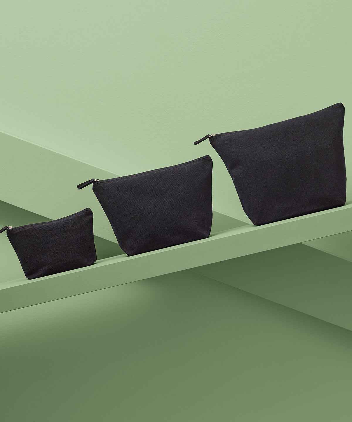 Recycled luxe accessory bag