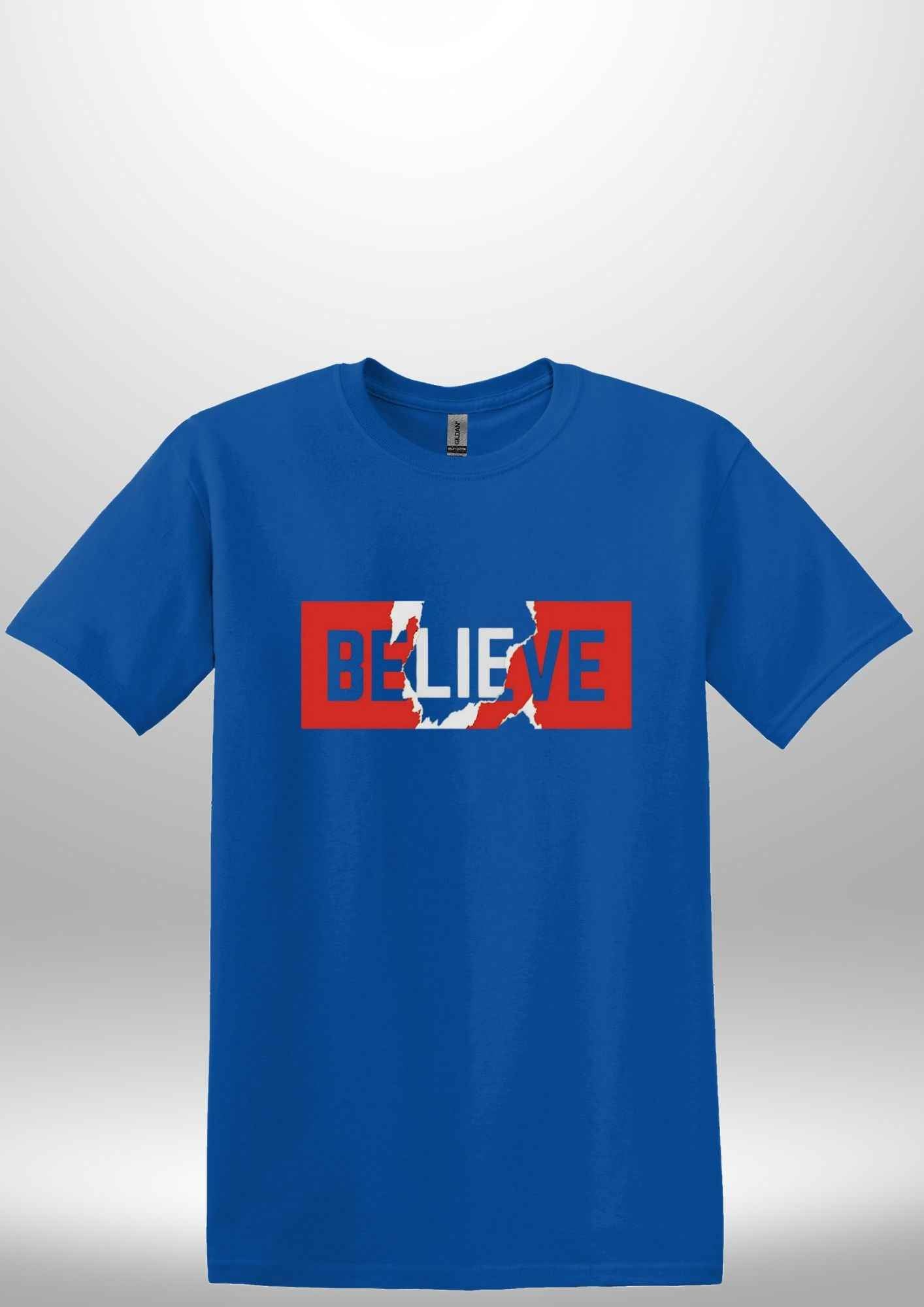 "Believe" Luxe T-shirt - Luxe Custom Designer