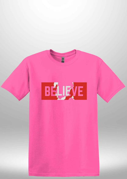 "Believe" Luxe T-shirt - Luxe Custom Designer