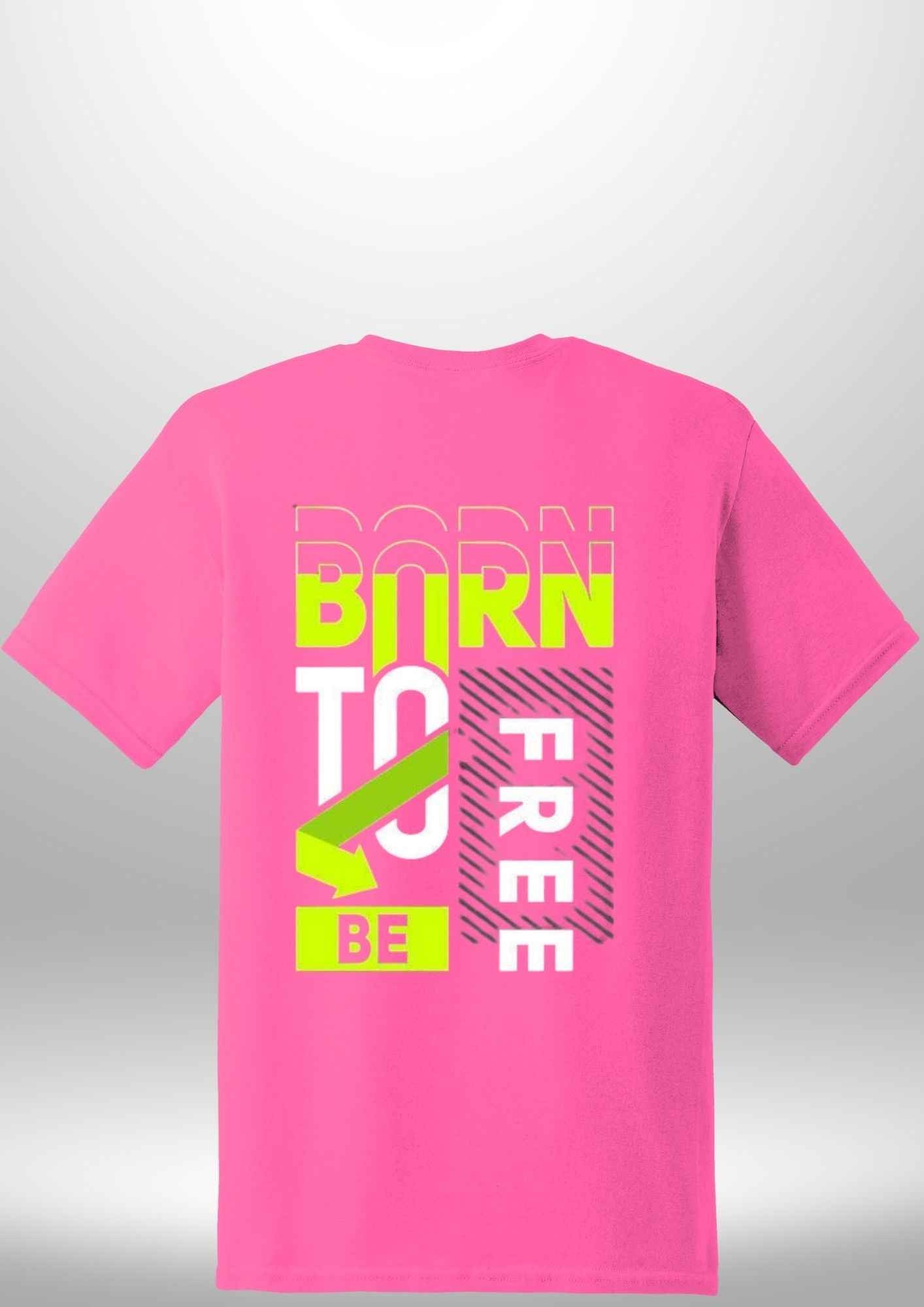 Born To Be Free T-Shirt - Luxe Custom Designer