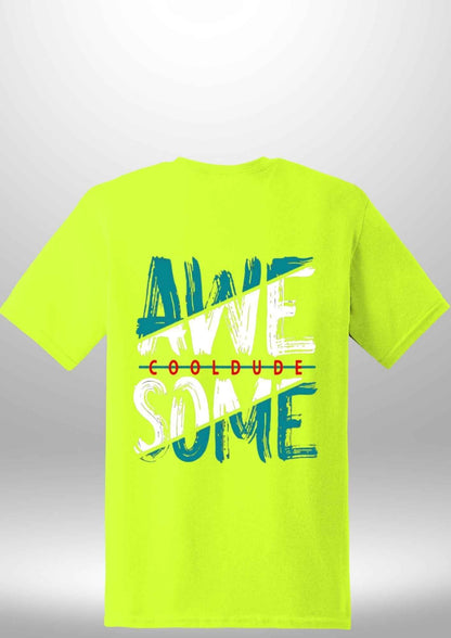 "AWESOME" Luxe T-Shirt - Luxe Custom Designer