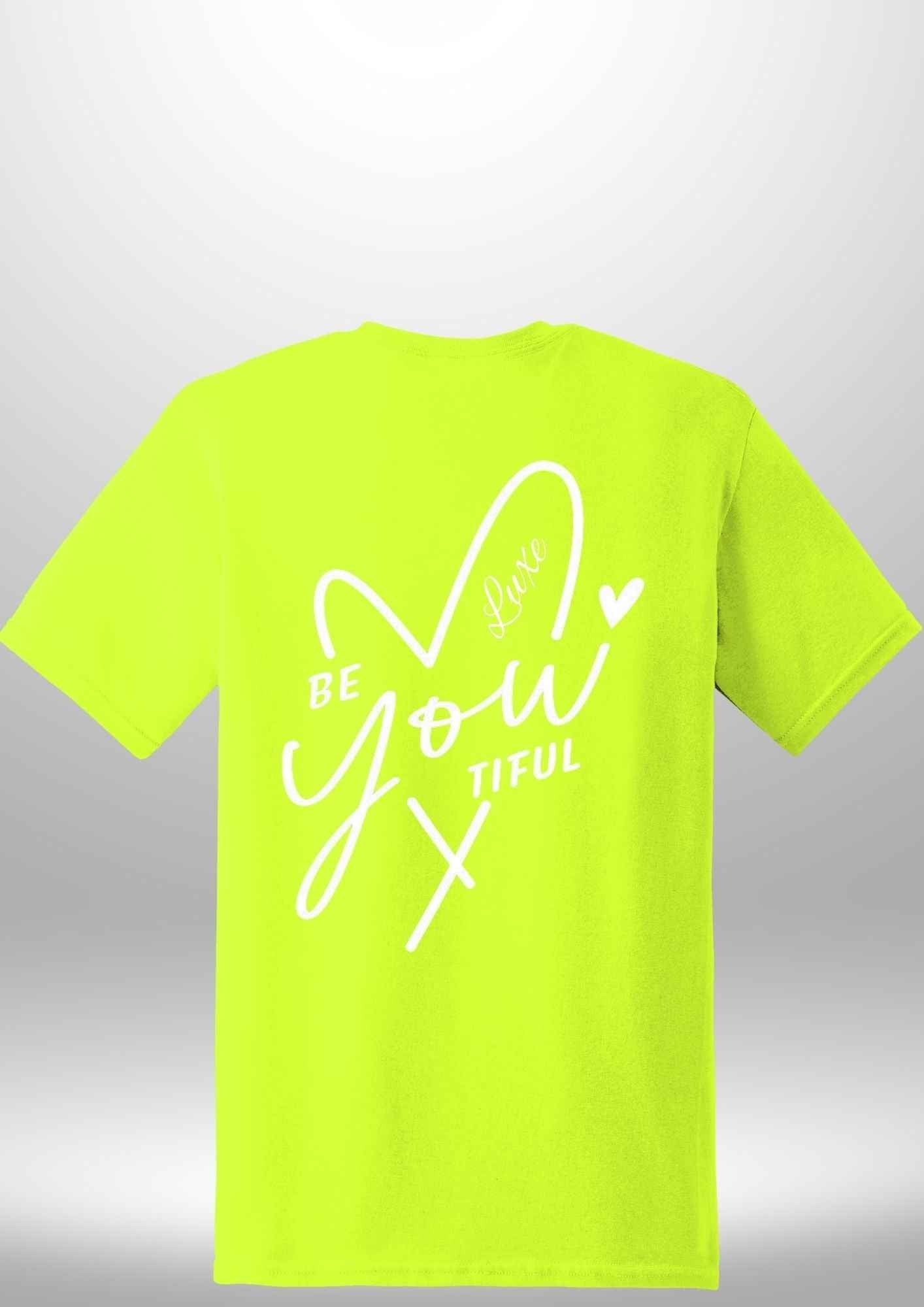 "BeYOUtiful" Luxe T-Shirt - Luxe Custom Designer
