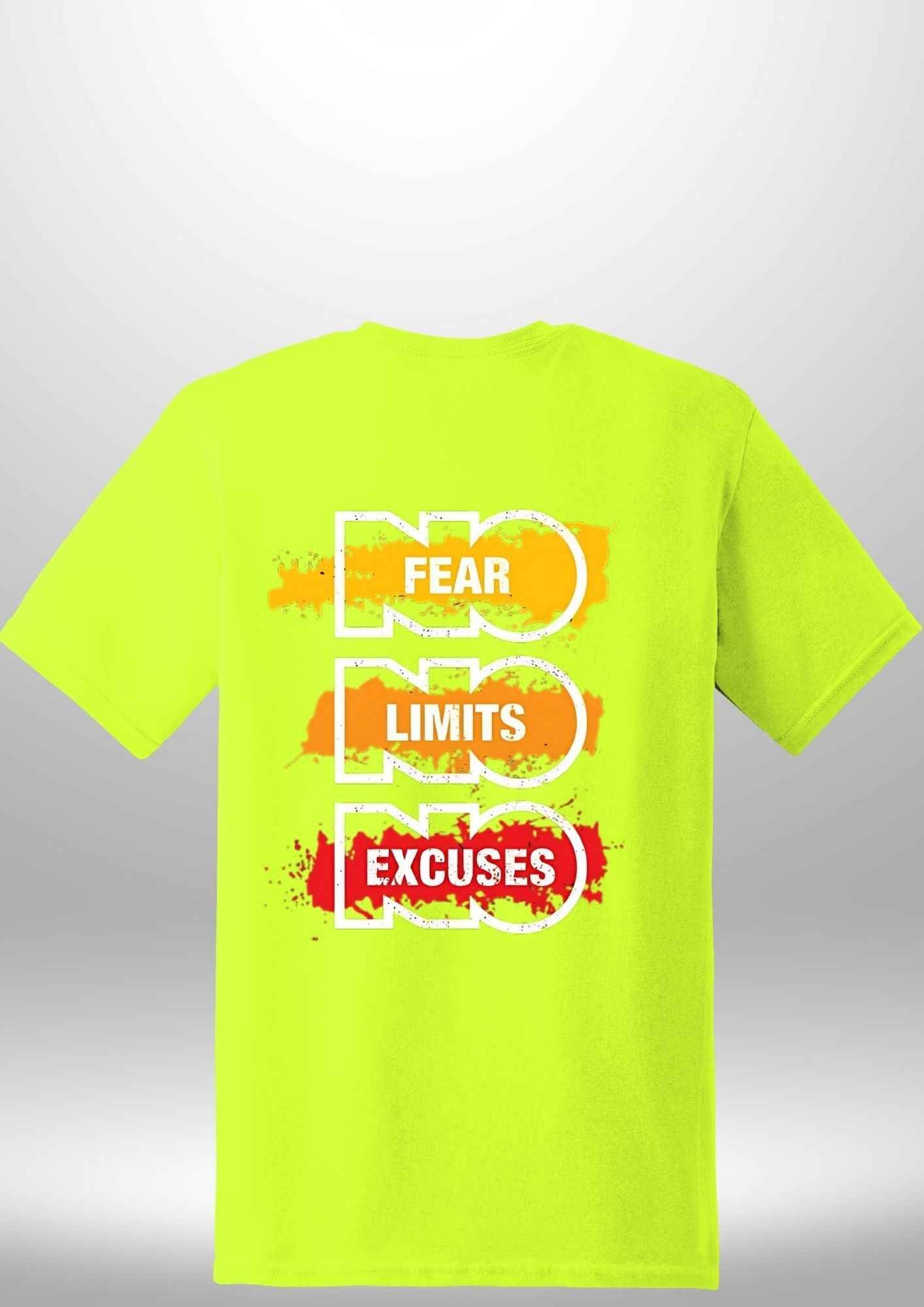 "NO FEAR" Luxe T-Shirt - Luxe Custom Designer