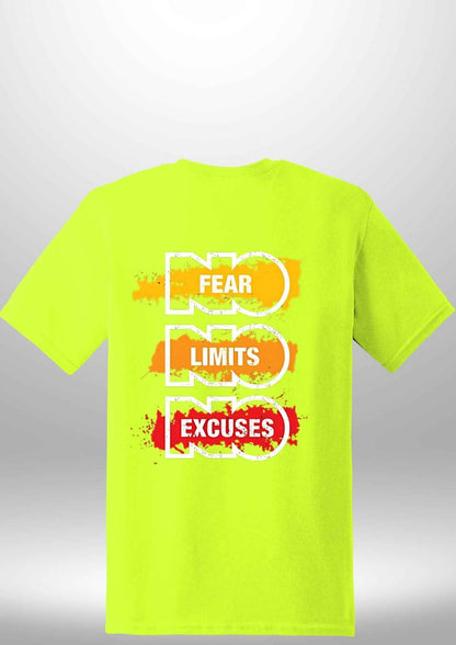 "NO FEAR" Luxe T-Shirt - Luxe Custom Designer