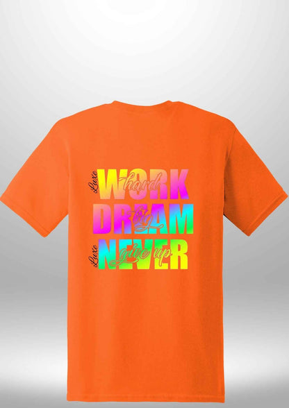 Work Hard Luxe T-Shirt - Luxe Custom Designer