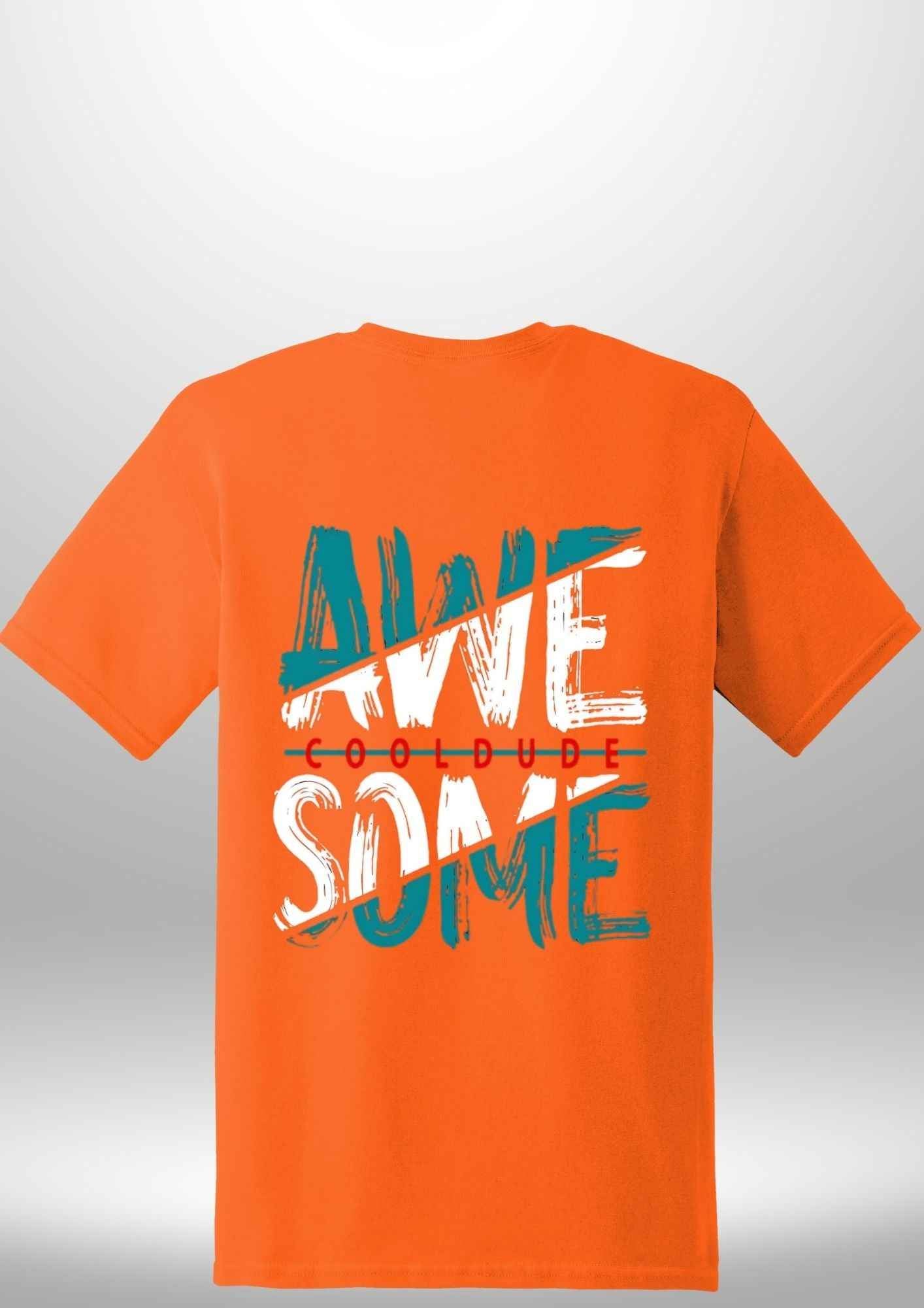 "AWESOME" Luxe T-Shirt - Luxe Custom Designer