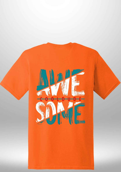 "AWESOME" Luxe T-Shirt - Luxe Custom Designer