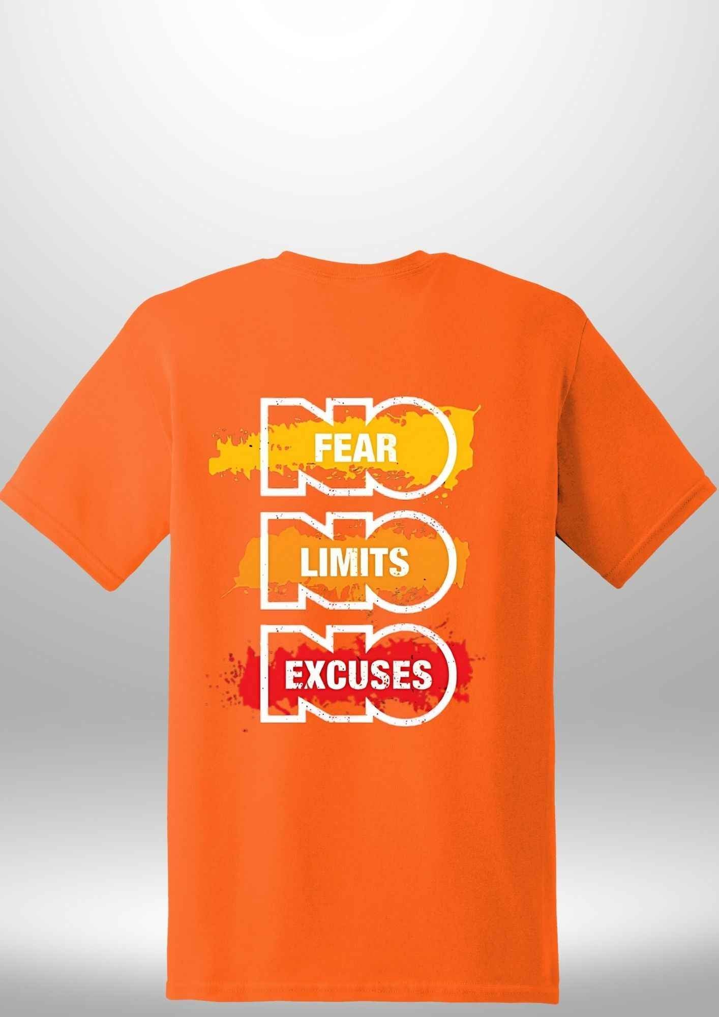 "NO FEAR" Luxe T-Shirt - Luxe Custom Designer