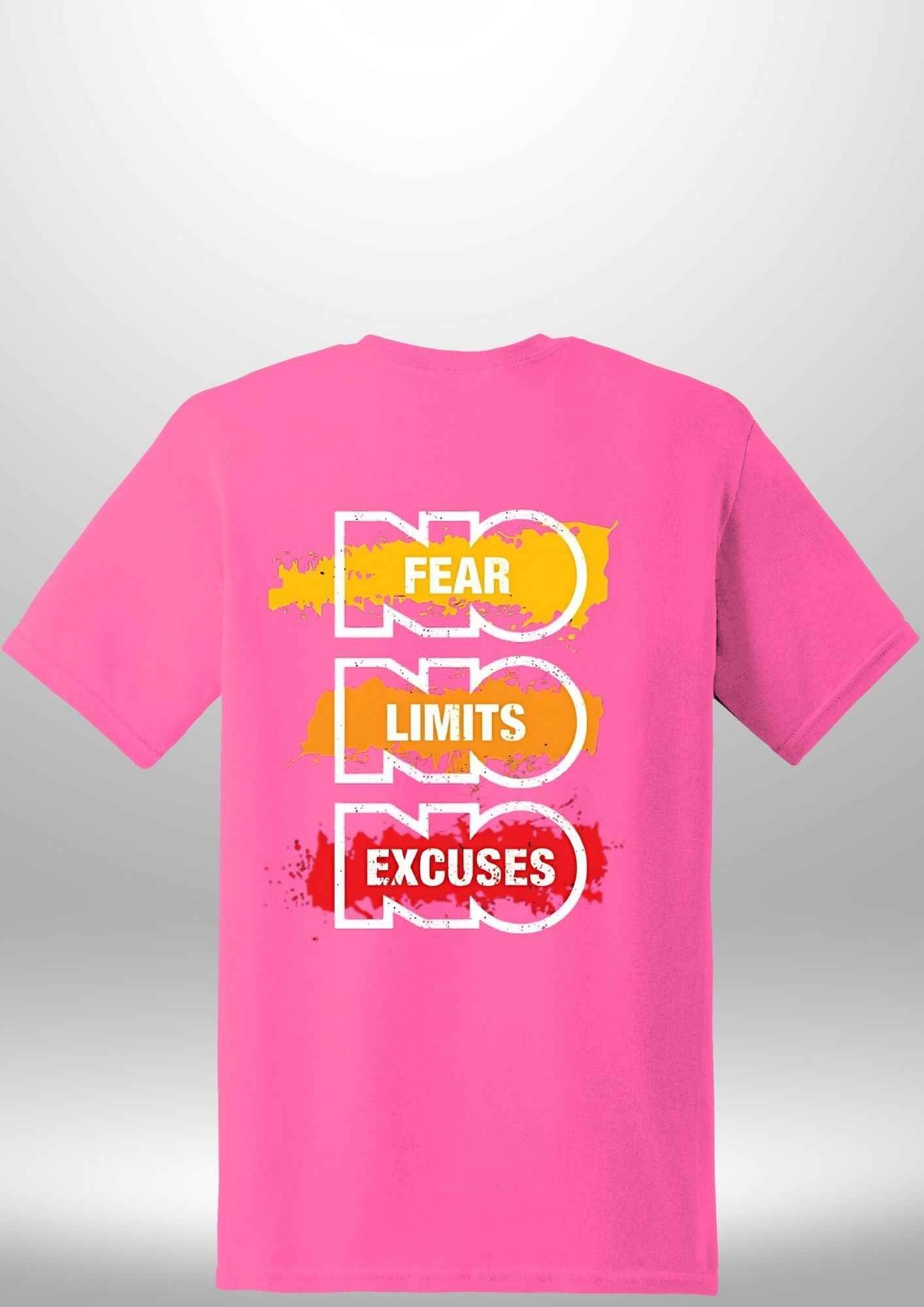 "NO FEAR" Luxe T-Shirt - Luxe Custom Designer