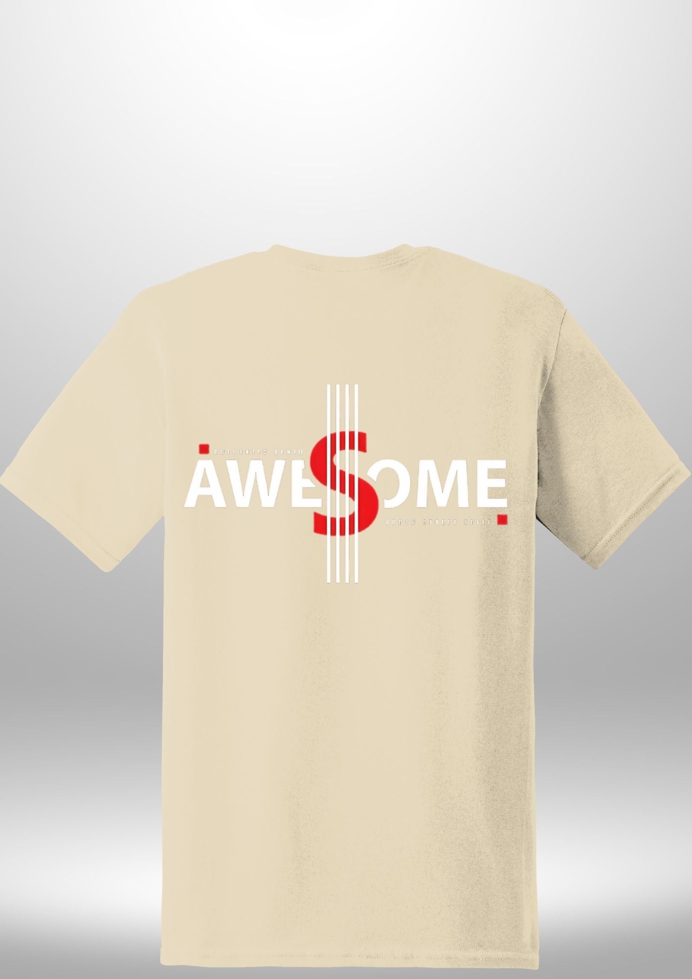 Luxe Custom "AWESOME" T-Shirt - Luxe Custom Designer