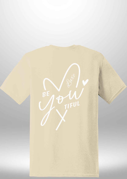"BeYOUtiful" Luxe T-Shirt - Luxe Custom Designer