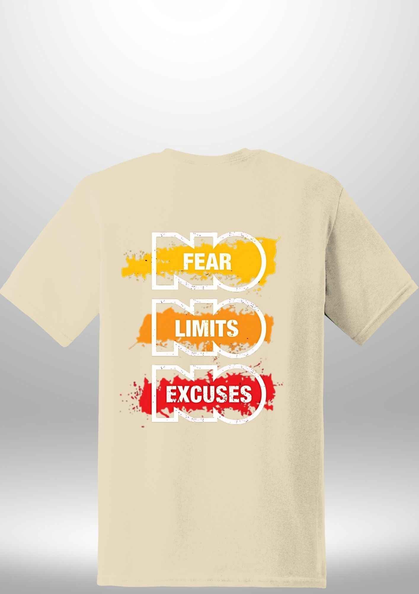 "NO FEAR" Luxe T-Shirt - Luxe Custom Designer