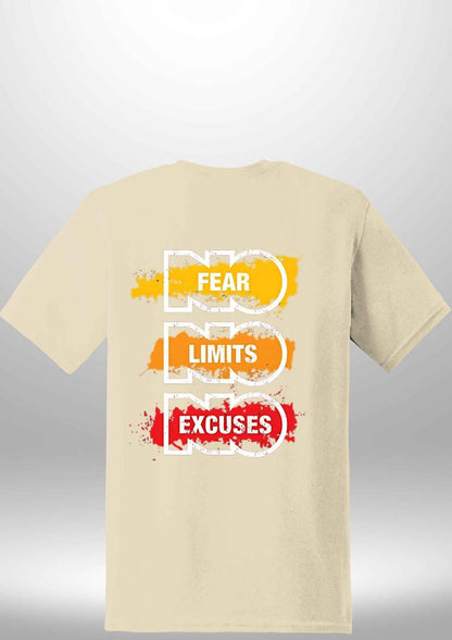 "NO FEAR" Luxe T-Shirt - Luxe Custom Designer