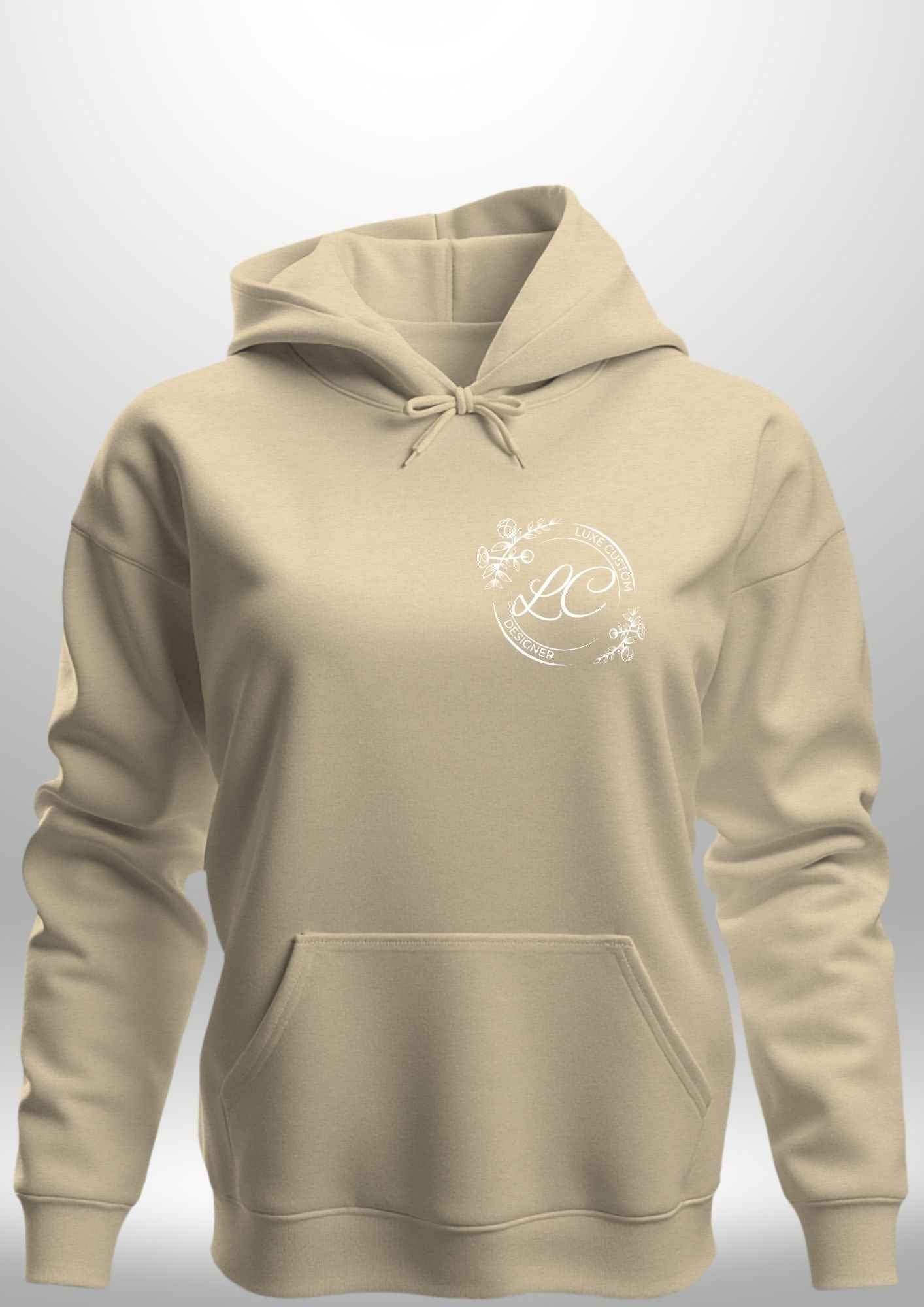 "NO FEAR" Luxe Hoodie - Luxe Custom Designer