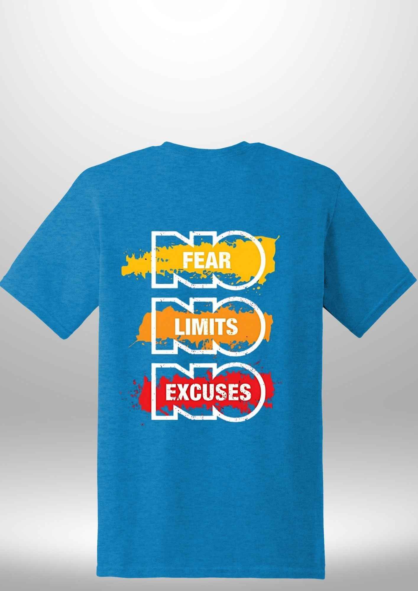 "NO FEAR" Luxe T-Shirt - Luxe Custom Designer