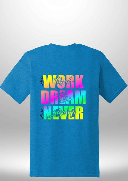 Work Hard Luxe T-Shirt - Luxe Custom Designer
