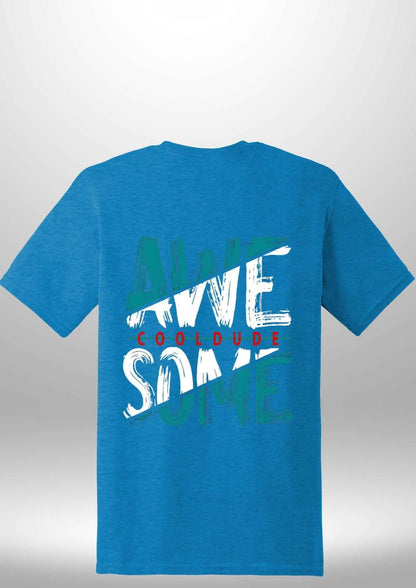 "AWESOME" Luxe T-Shirt - Luxe Custom Designer