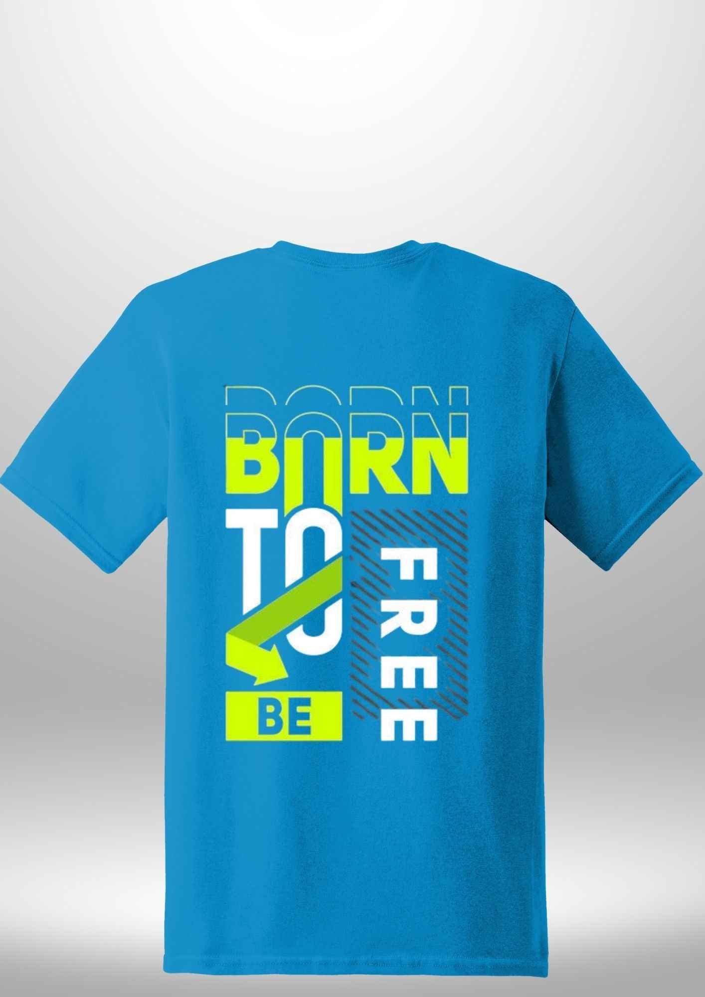 Born To Be Free T-Shirt - Luxe Custom Designer