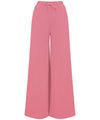 Women's sustainable fashion wide leg joggers