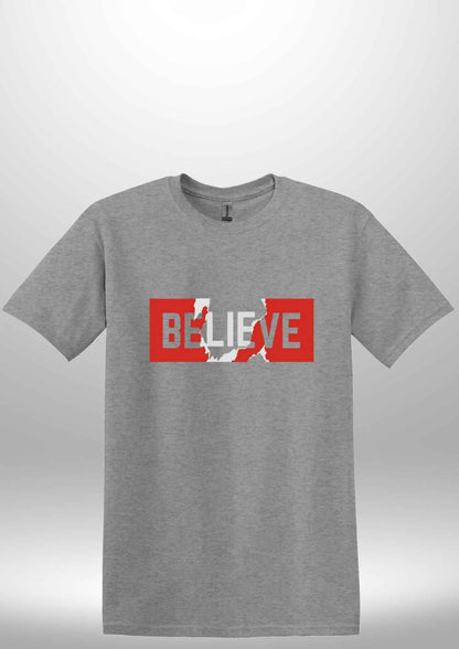 "Believe" Luxe T-shirt - Luxe Custom Designer