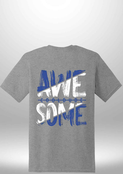 "AWESOME" Luxe T-Shirt - Luxe Custom Designer