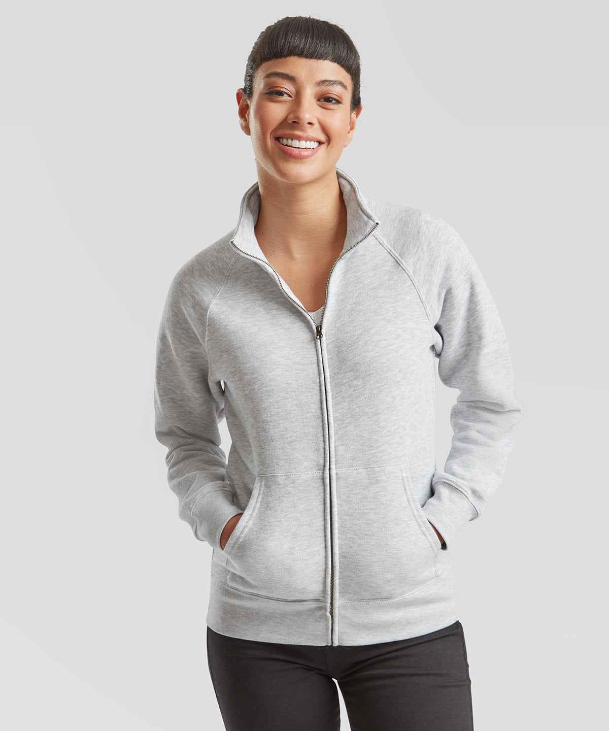 Women's premium 70/30 sweatshirt jacket