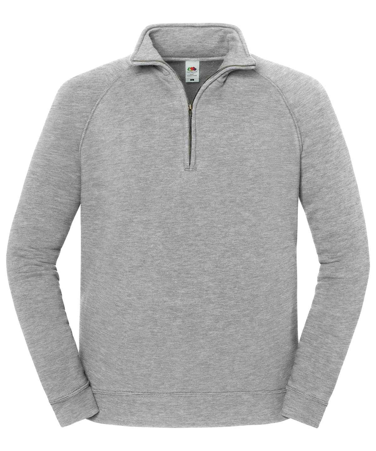 Iconic premium zip-neck sweat
