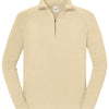 Iconic premium zip-neck sweat