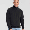 Iconic premium zip-neck sweat