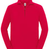 Iconic premium zip-neck sweat
