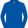 Iconic premium zip-neck sweat
