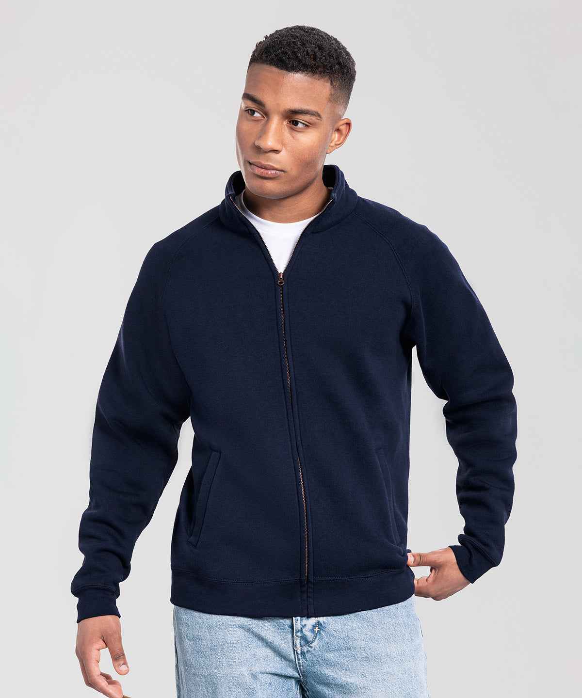 Iconic premium sweat jacket