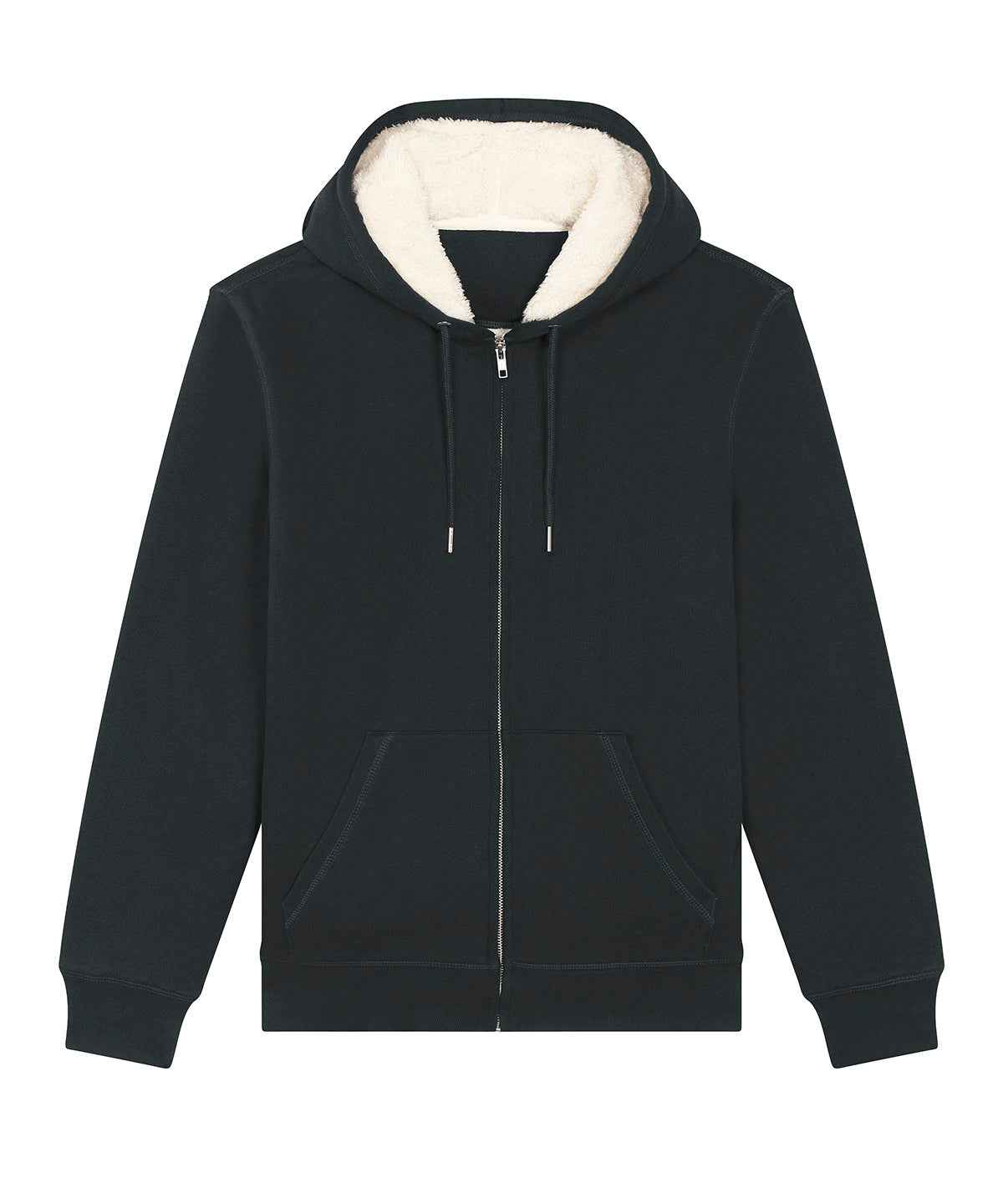 Unisex Hygger sherpa zip-through sweatshirt (STSU956)