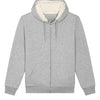 Unisex Hygger sherpa zip-through sweatshirt (STSU956)