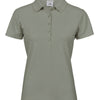 Women’s luxury stretch polo (145)