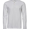 Luxury stretch long sleeve polo (1406)