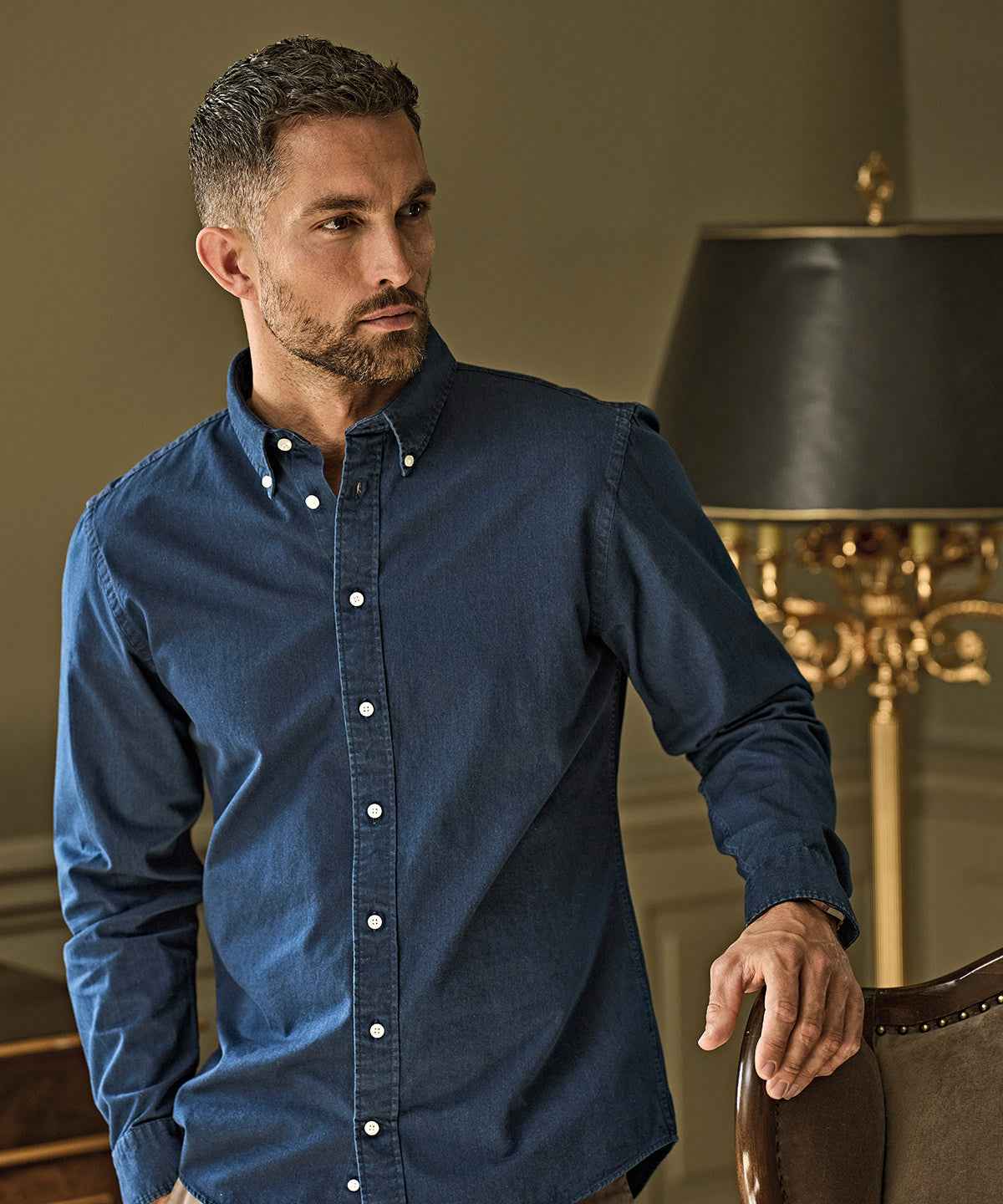 Casual twill shirt (4002)