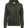 Women’s fashion full-zip hoodie (5436)