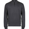 Ribbed interlock half-zip (5506)