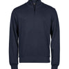 Ribbed interlock half-zip (5506)