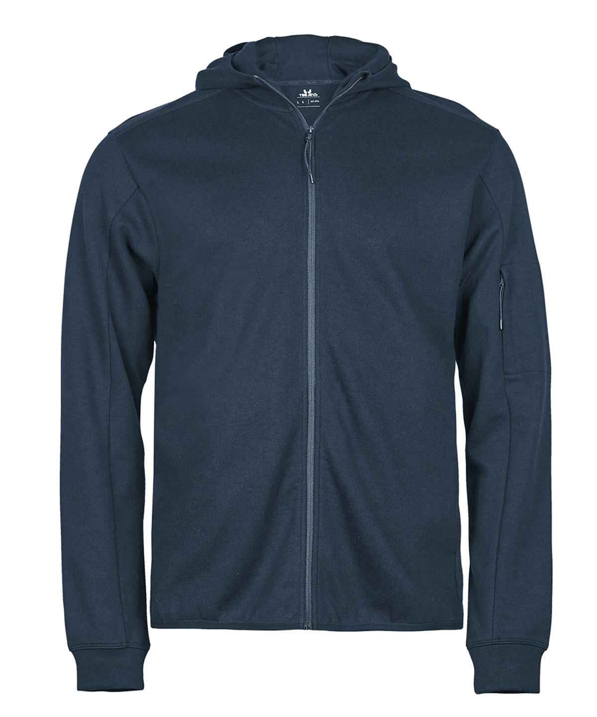 Athletic hooded full-zip sweatshirt (5706)