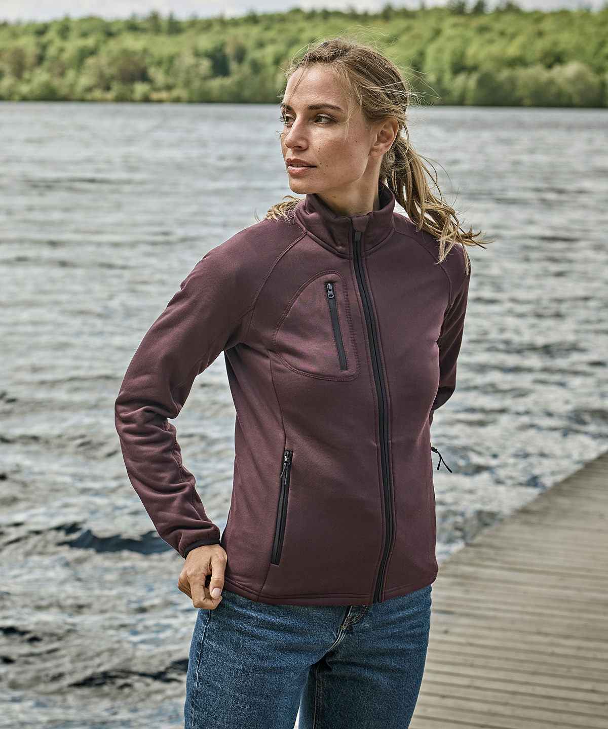 Women’s stretch fleece (9101)