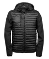 Hooded crossover jacket (9628)