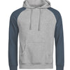UNLABELED two-tone hooded sweatshirt (5156)