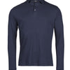 Pima cotton long-sleeve polo (1442)