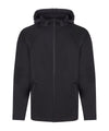 Technical zip-through hoodie