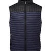 Domain two-tone gilet