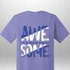 "AWESOME" Luxe T-Shirt - Luxe Custom Designer