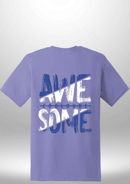 "AWESOME" Luxe T-Shirt - Luxe Custom Designer